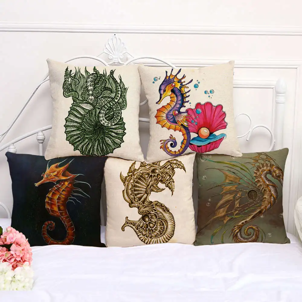 Наволочки для подушек декоративная льняная/хлопковая наволочка подушки 45 х45 см