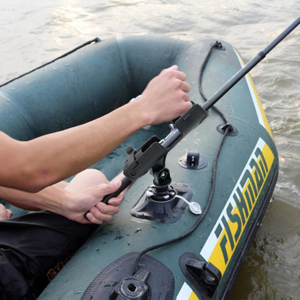 Регулируемая стойка для удочки Каяка держатель ^|Гребные лодки| |