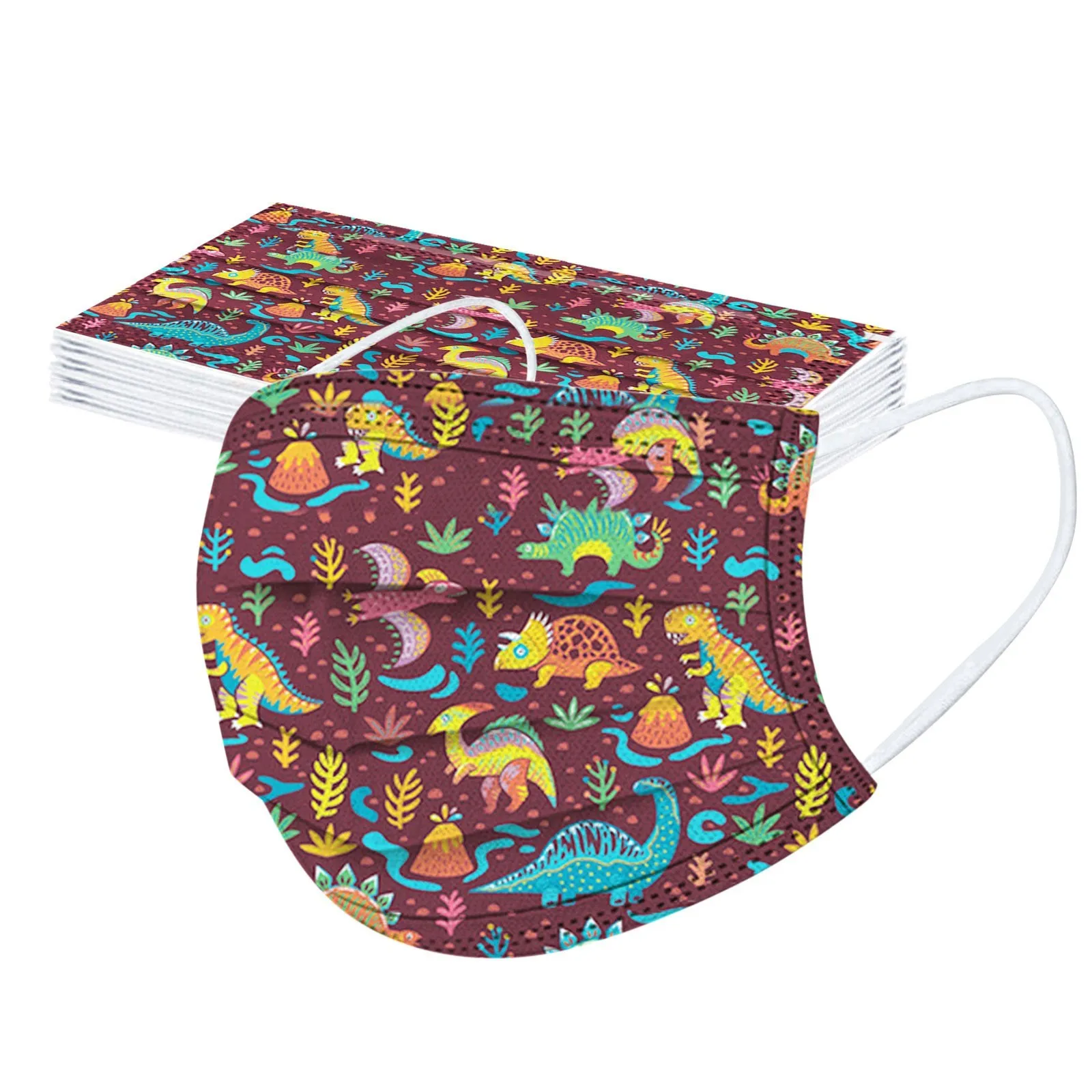 Маска детская одноразовая 3-слойная с фильтром 10 шт. | Красота и здоровье