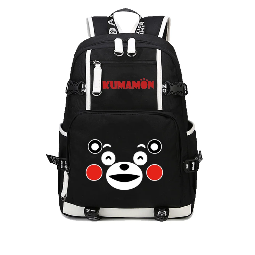 

Kumamon Backpacks Students School Book Children Bag Teenages Japan Cartoon Shoulder Bag Travel Bag School Bag Package