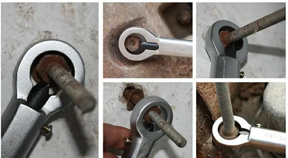 1 шт. прочный стальной ключ шестигранная гайка аналогичный ржавчине гаечный