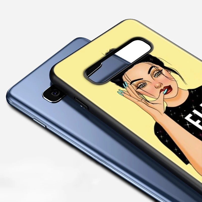 

Hot Fashion Girl for Samsung Note 20 10 8 9 Plus Pro M01 M62 F62 M02 M31S M60S M40 M30 M31 M21 M20 M10 S Phone Case