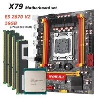 machinsit x79 motherboard set kit with xeon e5 2670 v2 cpu 16gb 44gb ddr3 ecc ram memory lga 2011 processor e5 v3 3k