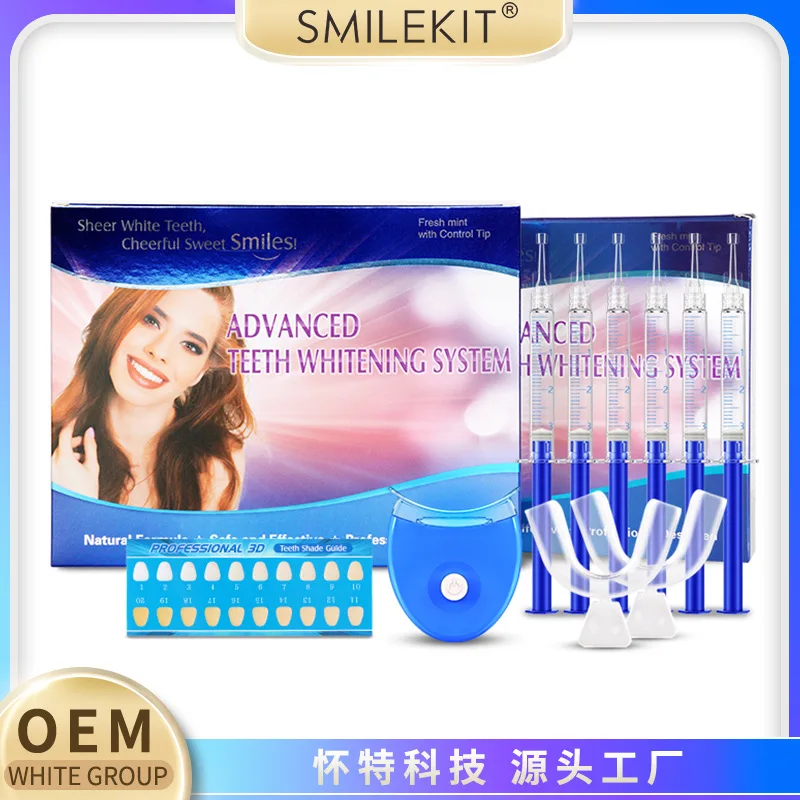 Стоматологический уход 44% пероксид набор для отбеливания зубов защита десен гель