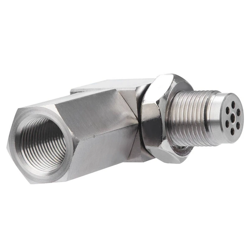 

Universal Oxygen Sensor Extender 90 Degree 02 Bung Extension Catalytic Converter O2 Oxygen Sensor Spacer M18X1.5