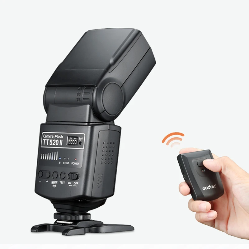 Godox TT520 II камера Вспышка Speedlite с передатчиком триггерный набор универсальная