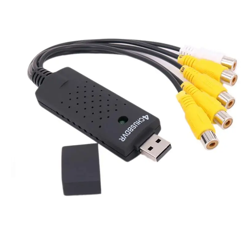 4 канальный USB карта видеозахвата DVR для монитор камеры CCTV DVD 4CH Usb Dvr карты доски VHS