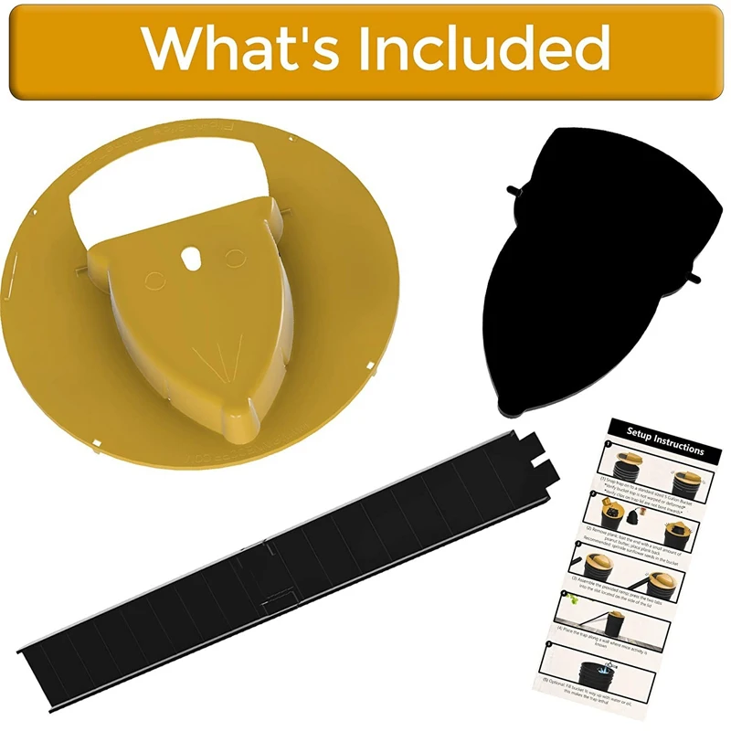 

In Stock Reusable Plastic Smart Mouse Trap Flip N Slide Bucket Lid Mouse Rat Mouse trap Bucket with Compatible Mousetrap Catcher