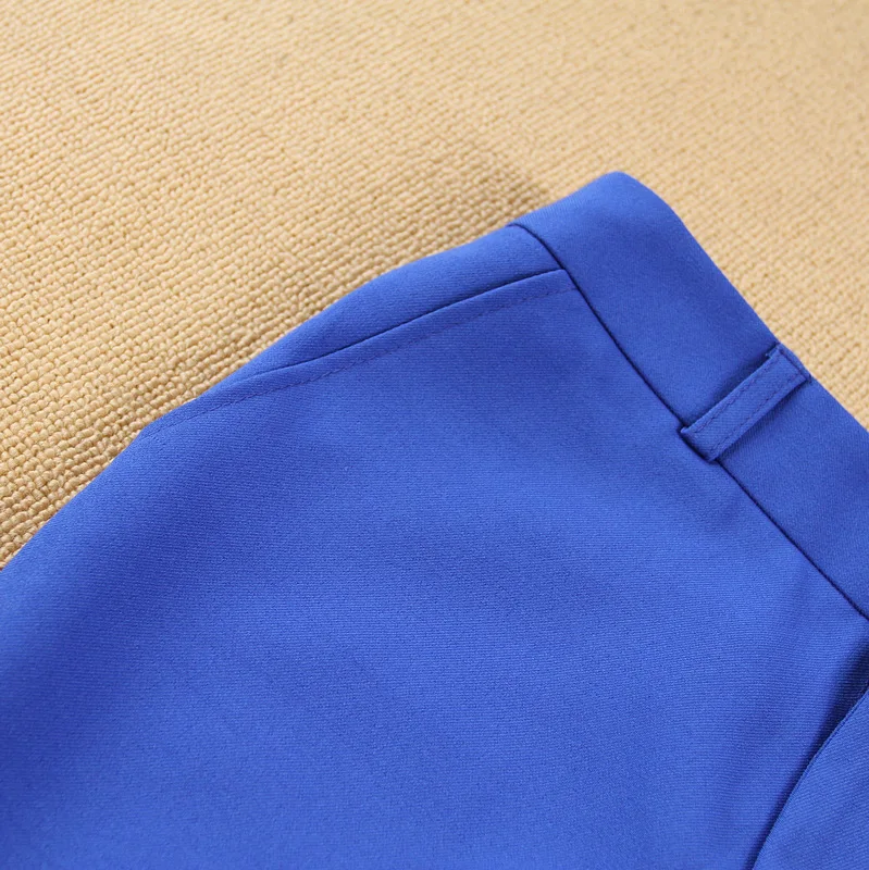 Новый осенний модный костюм женский деловой куртка и длинные секционные