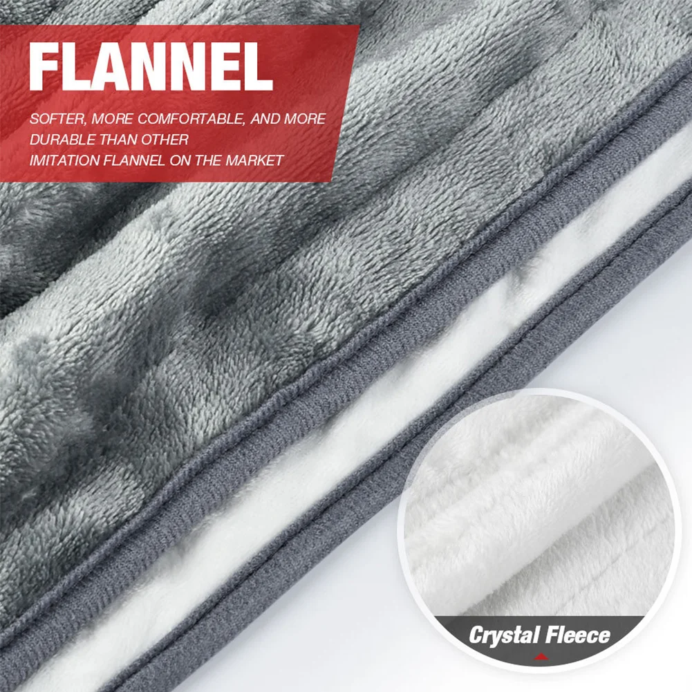 

Soft Winter Warm Home Electric Heating Blanket Bedroom Washable Adjustable Temperature Auto Shut Off Multipurpose Rectangle