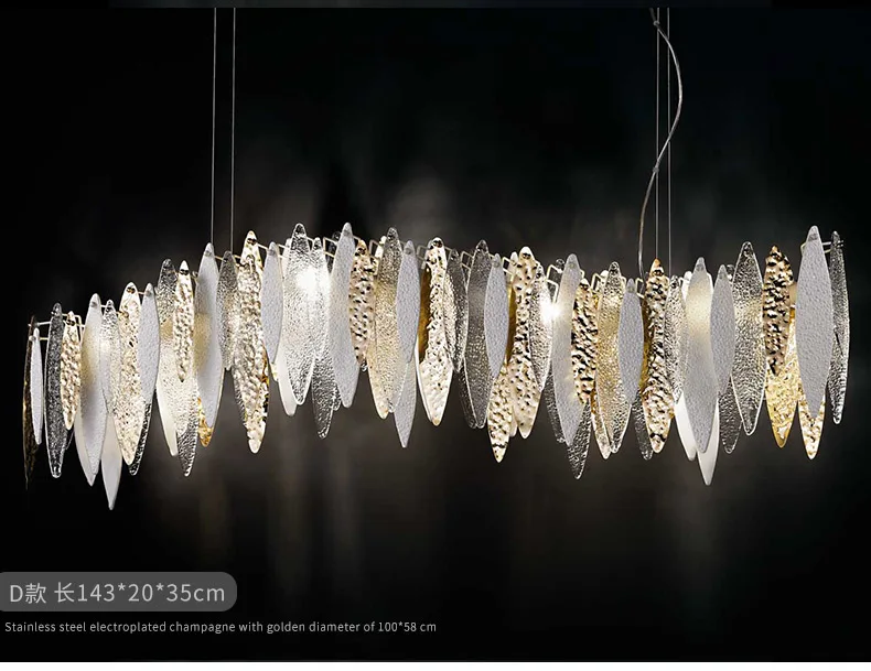 Итальянская креативная художественная люстра дизайнерская лампа для гостиной