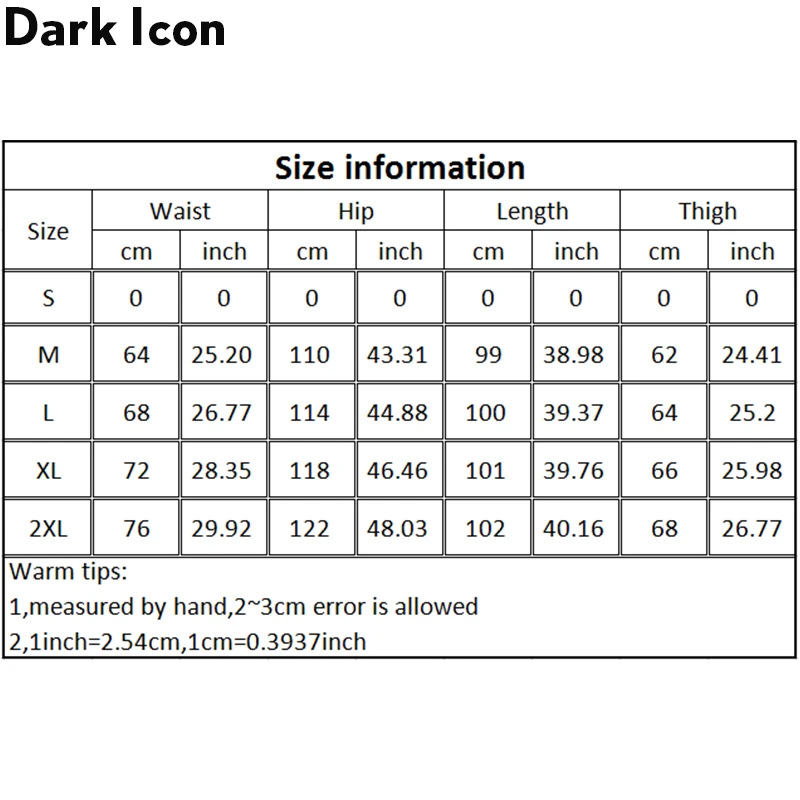 Бандана Dark Icon брюки для бега мужчин и женщин мужские с эластичным поясом боковыми