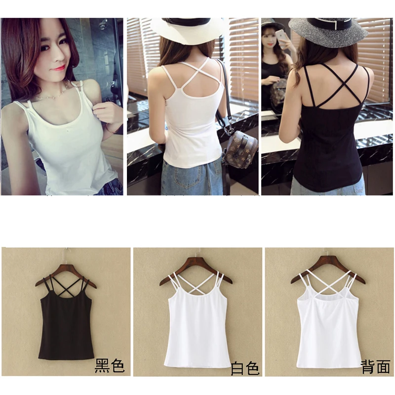 Майка для девочек подростков хлопковый укороченный топ без рукавов на