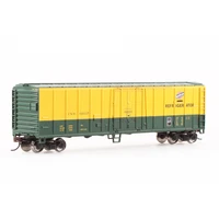 2019 new model architecture ho scale train in metal wheel refrigerated car train model