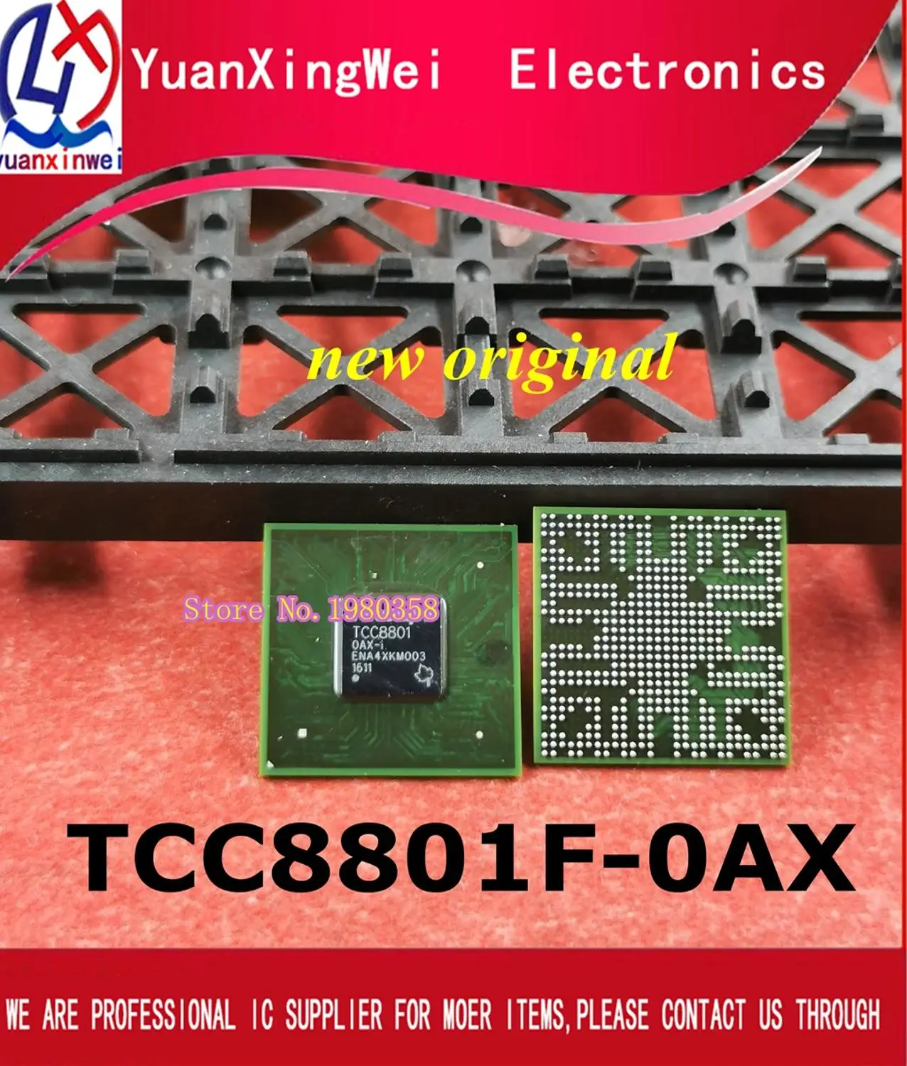 Бесплатная доставка 1 шт./лот фотосессия Φ новая оригинальная TCC8801 BGA | Электроника
