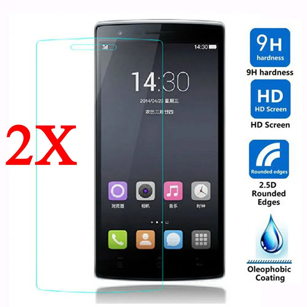 

2x Premium Thin Tempered Glass Screen Protector Film For OnePlus 1 2 3 3T 5 6 6T