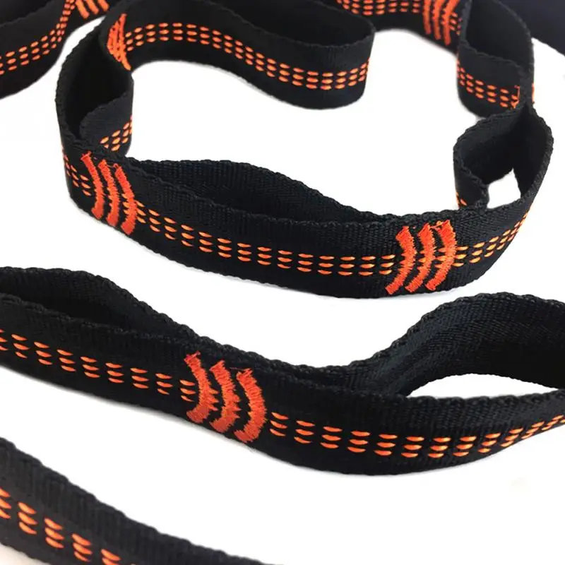 

1pcs Hammock Strap 280cm Tree Hanging Spare Part Outdoor Aerial Yoga 200KG Load Portable Outdoor Camping Hammock Strap