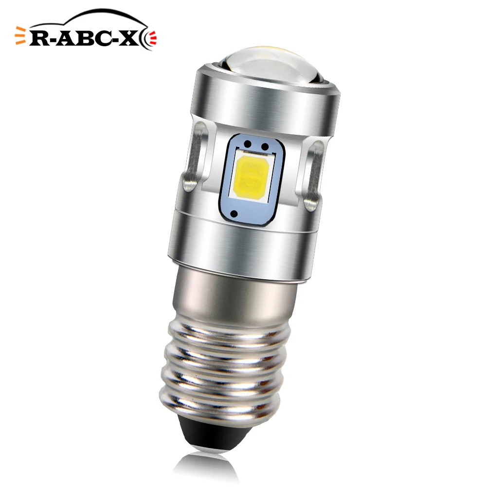 RUIANDSION 1 шт. E10 винтовая Базовая лампа фонарик сменный индикатор 2535SMD 500Lm точечный
