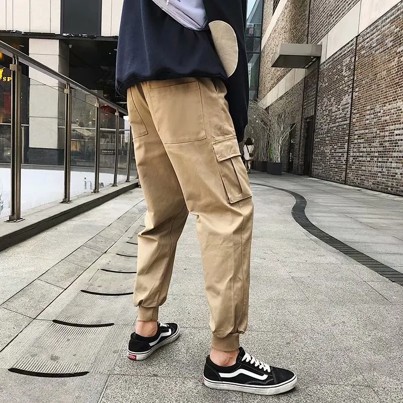2020 Мужские штаны для бега мужские повседневные брюки в стиле хип-хоп уличные |