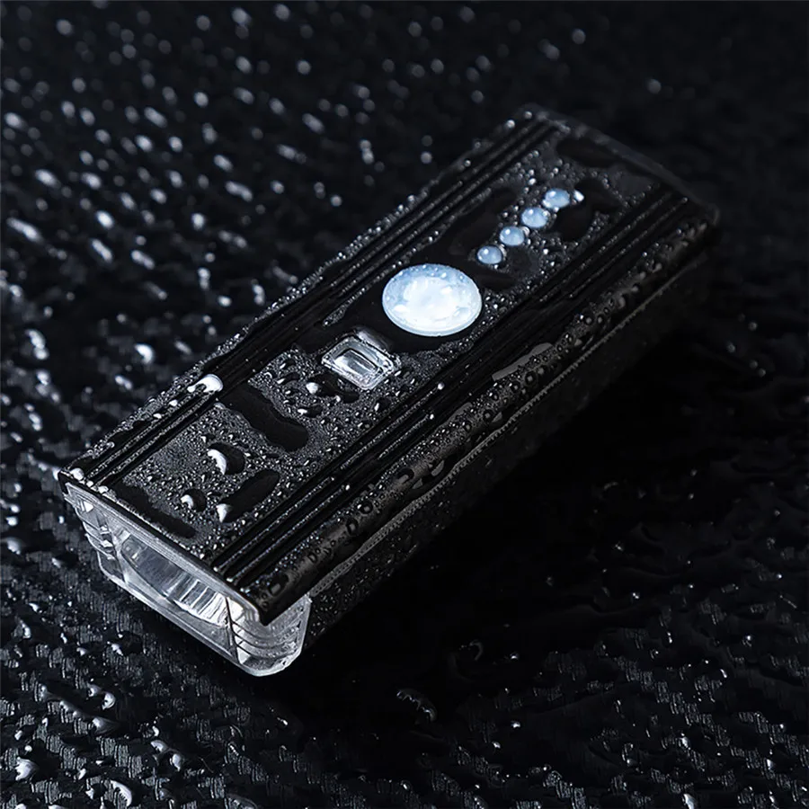 Bicycle night riding light induction waterproof Usb speaker headlight luces led para bicicletas con sensor 35A5 | Спорт и