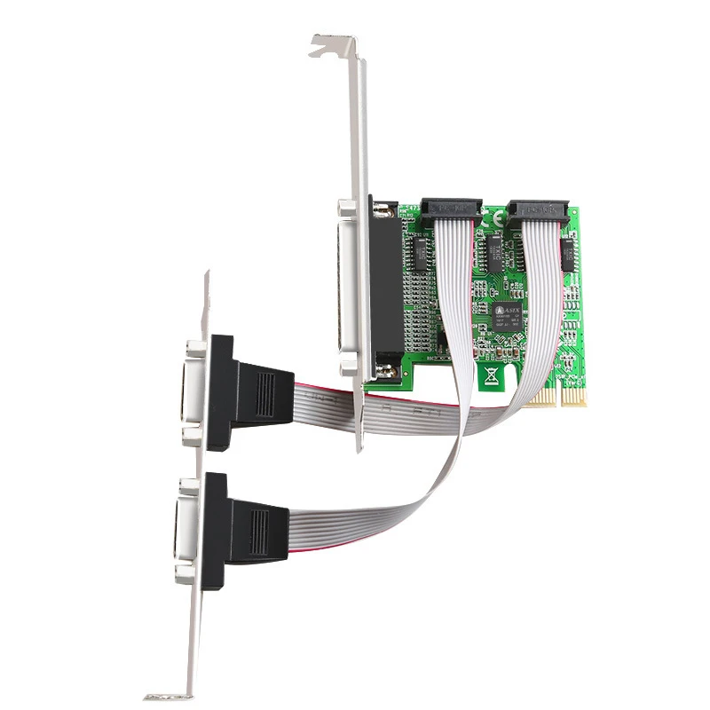 PCI адаптер расширения карты конвертер в двойной RS232 RS 232 последовательный порт s COM