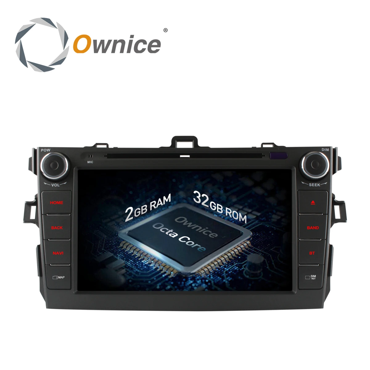 Ownice C500 Android 6 0 Восьмиядерный для Toyota Corolla 2007 2011 Автомобильный DVD Радио GPS Navi wifi 4G LTE