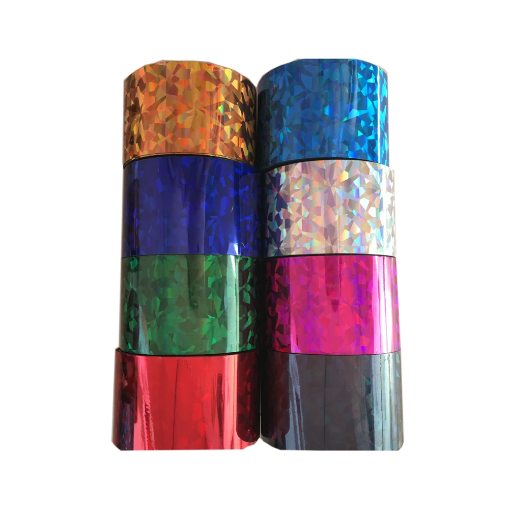 Голографические переводные наклейки для ногтей 1 рулон цветной хамелеон 120 м * 4 см