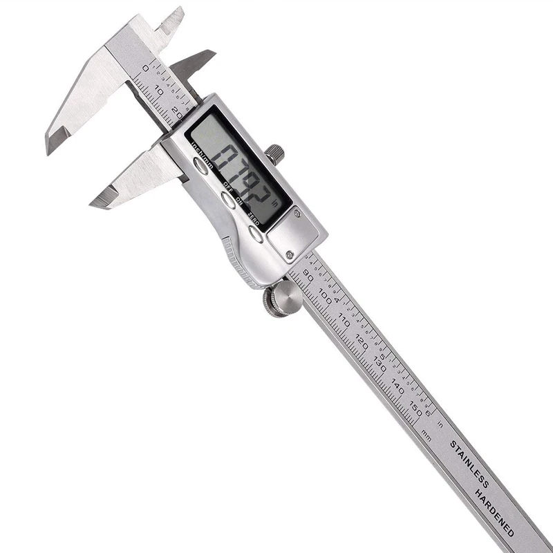 150 мм металлический корпус цифровой штангенциркуль из нержавеющей стали 8