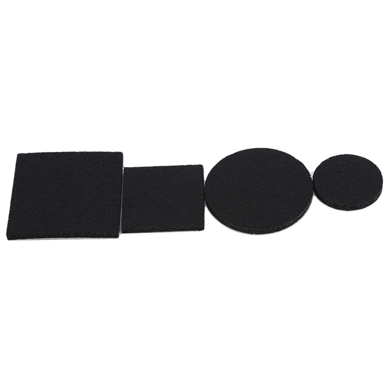 130pcs black 1 комплект, домашний нескользящий войлочный стикер, приспособления, наклейки, полезные защитные накладки, бесшумные износостойкие глушители, накладки для мебели - Цвет: 130pcs black