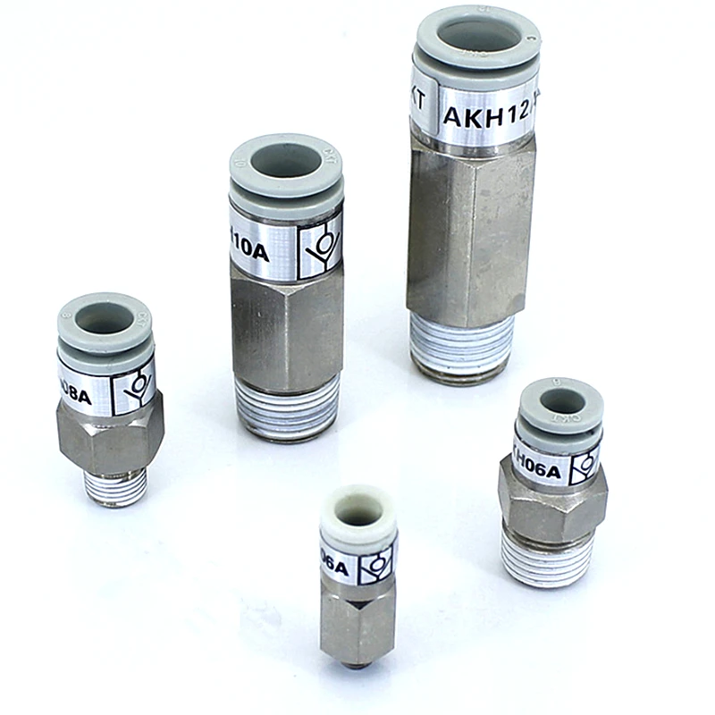 Соединитель SMC ЖК серии ах06a/B 08A/B-01S 02S пневматические компоненты с односторонним