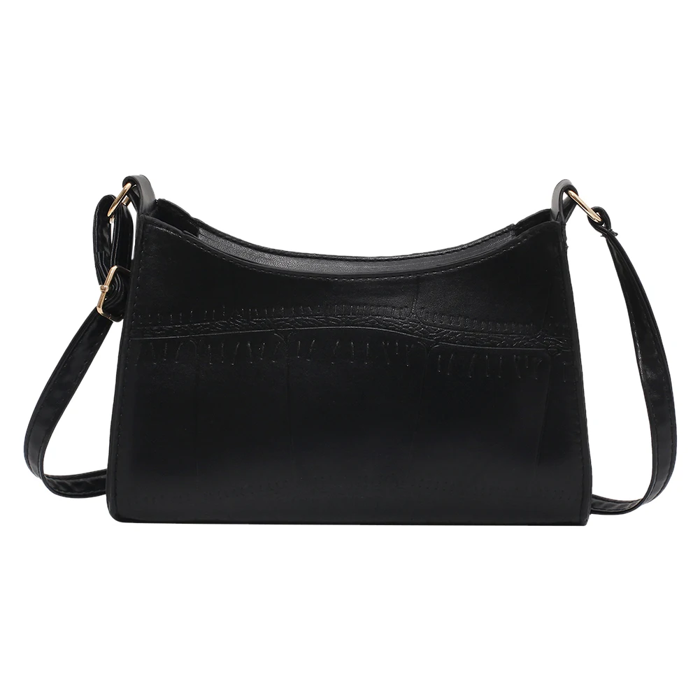 

Retro Alligator Crossbody Shoulder Bag Fashion Exquisite Shopping Bag Lady Leather Solid Messenger Satchel Tote