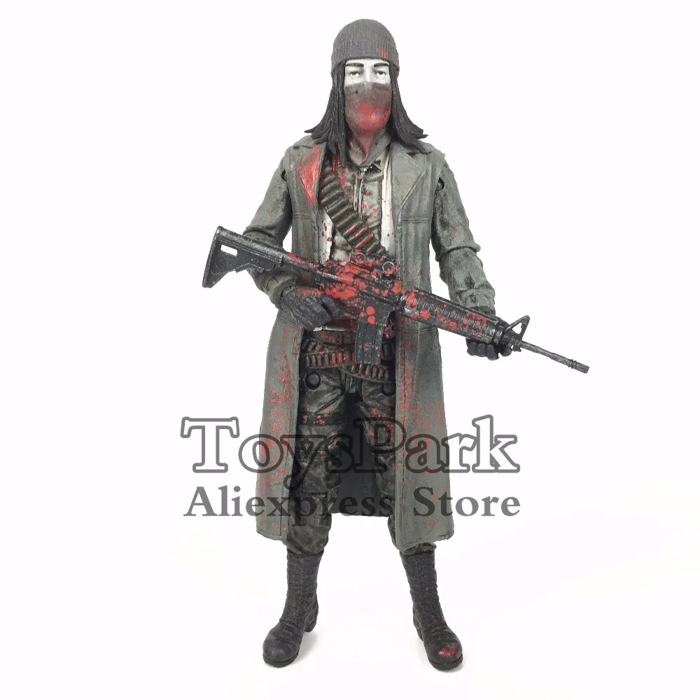 The Walking Dead JESUS Bloody Black White 5 &quotэкшн фигурка комикс Skyboud эксклюзивная оригинальная