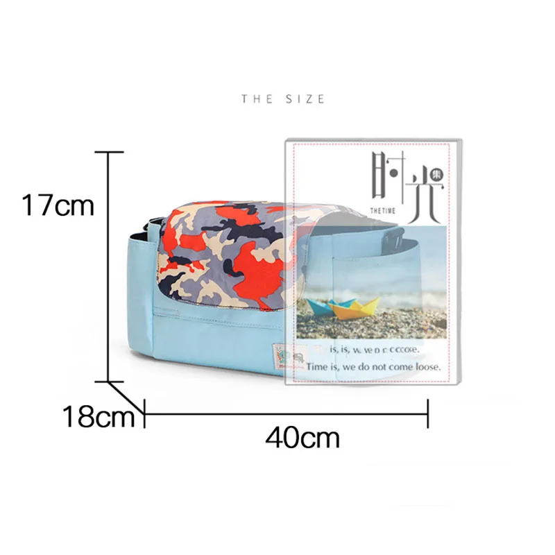 

Baby Stroller Organizer Bag Mummy Diaper Bag Hook Baby Carriage Waterproof Large Capacity Stroller Accessories Cart Hanging Ba