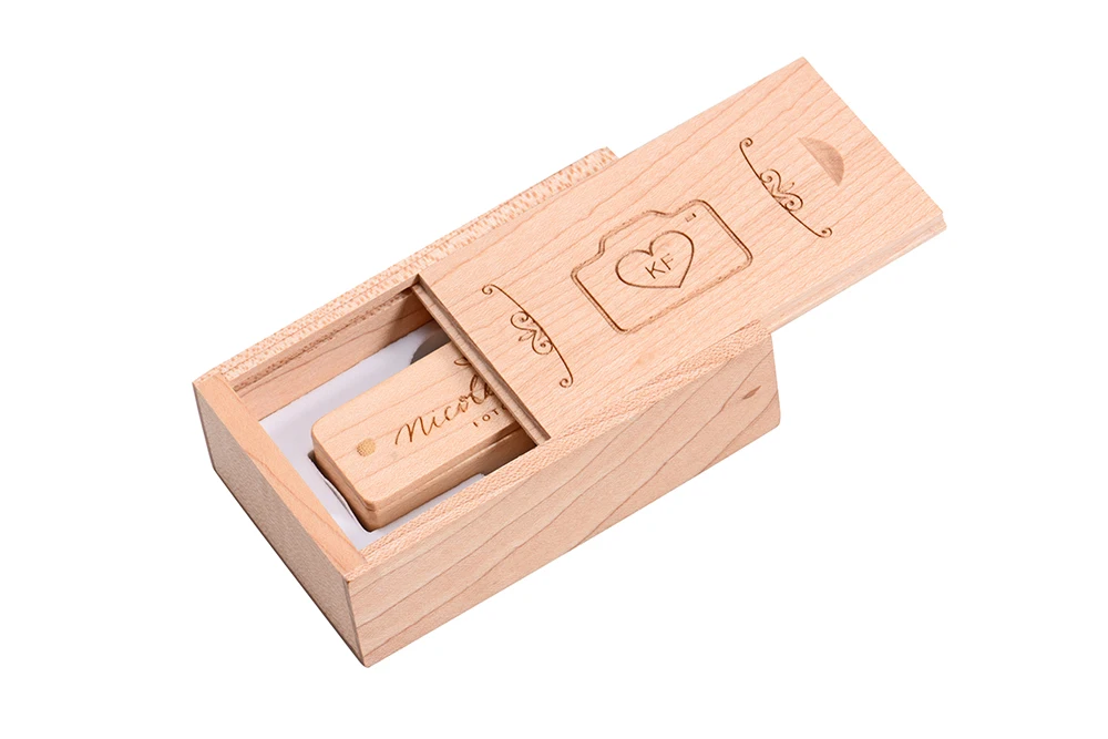 JASTER USB 3,0 Натуральные Деревянные USB+ упаковочная коробка USB флеш-накопитель деревянная Флешка 4G 8GB 16GB 32GB u диск фотографии свадебные подарки