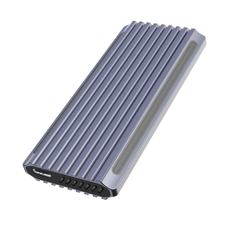 

DM M.2 NVME NGFF SSD to USB 3.1 Type-C Converter Adapter Enclosure Case Solid State Hard Disk Box HD1100