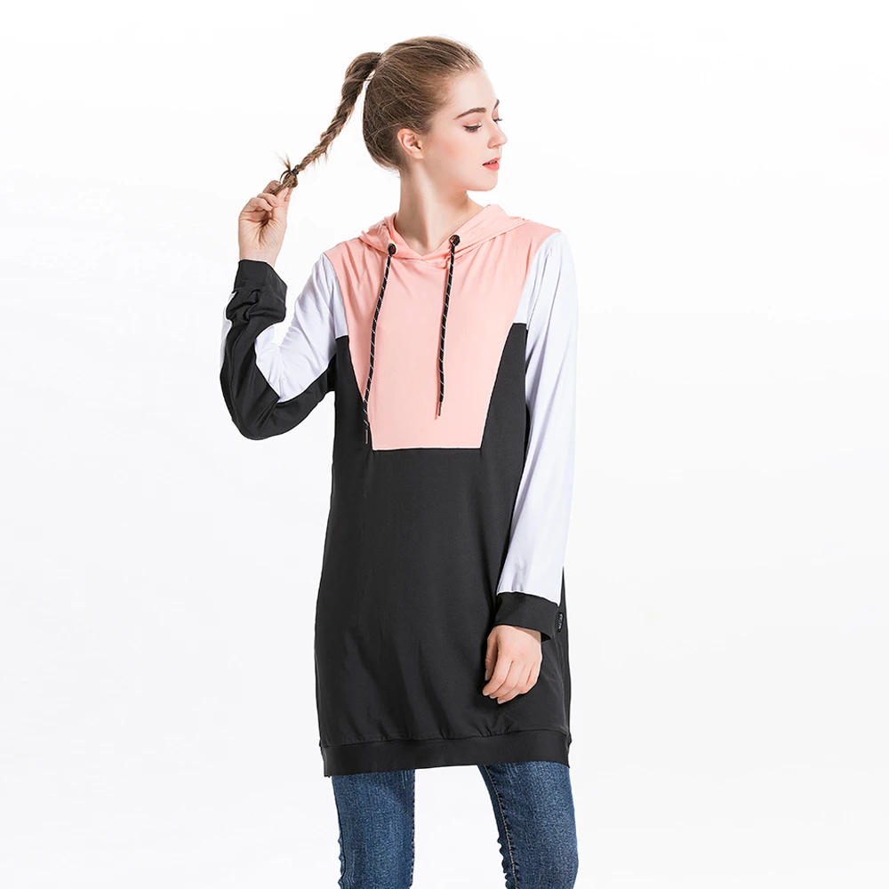 Новое исламское платье свитшот мусульманский спортивный костюм топ спортивная