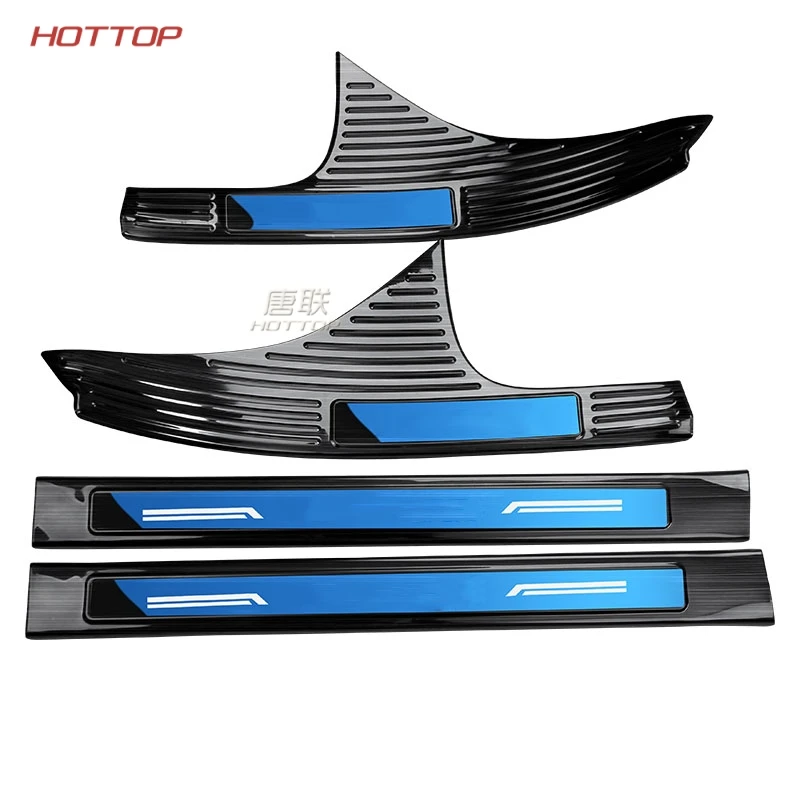 Накладка на порог двери автомобиля из нержавеющей стали для Honda Accord 10th 2018 2019