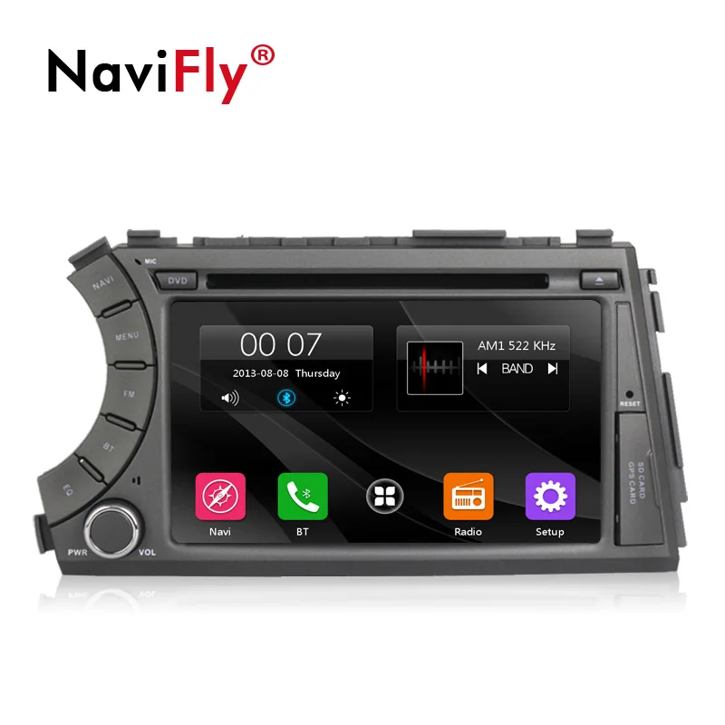 Gps навигация для Ssangyong Kyron Actyon автомобильный DVD мультимедийный плеер со стерео
