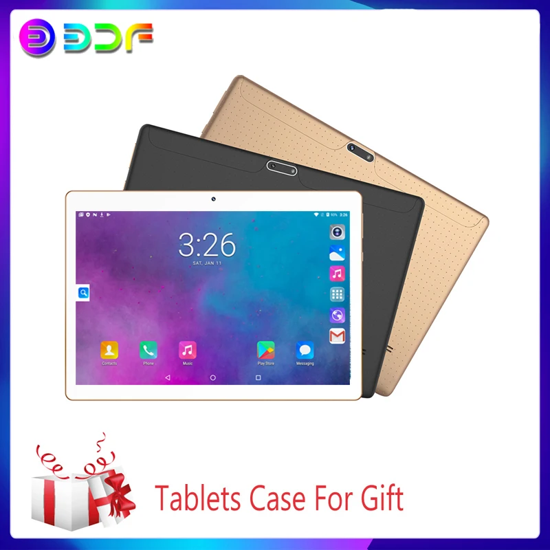 New 10.1 inch Tablet PC System 9.0 Octa Core 3G/4G Phone Call 4GB+64GB Wi-Fi Bluetooth Dual SIM Original Tablets+Luxury Gift | Компьютеры