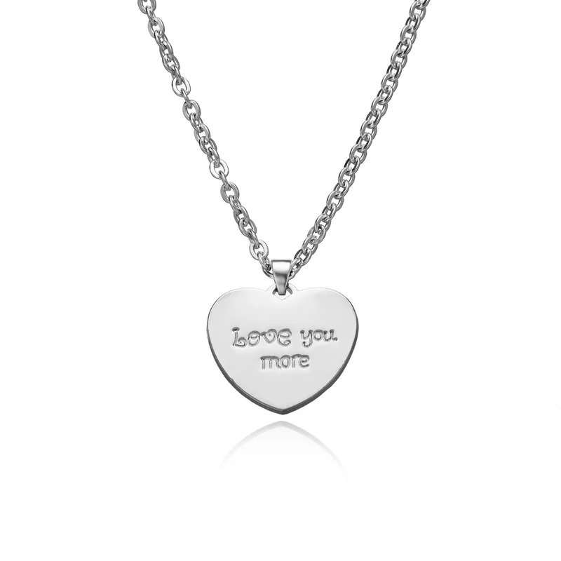 

Vintage Punk Choker Heart Pendant Chain Silver Color Hip Hop Necklace for Women Fashion Jewelry Gift