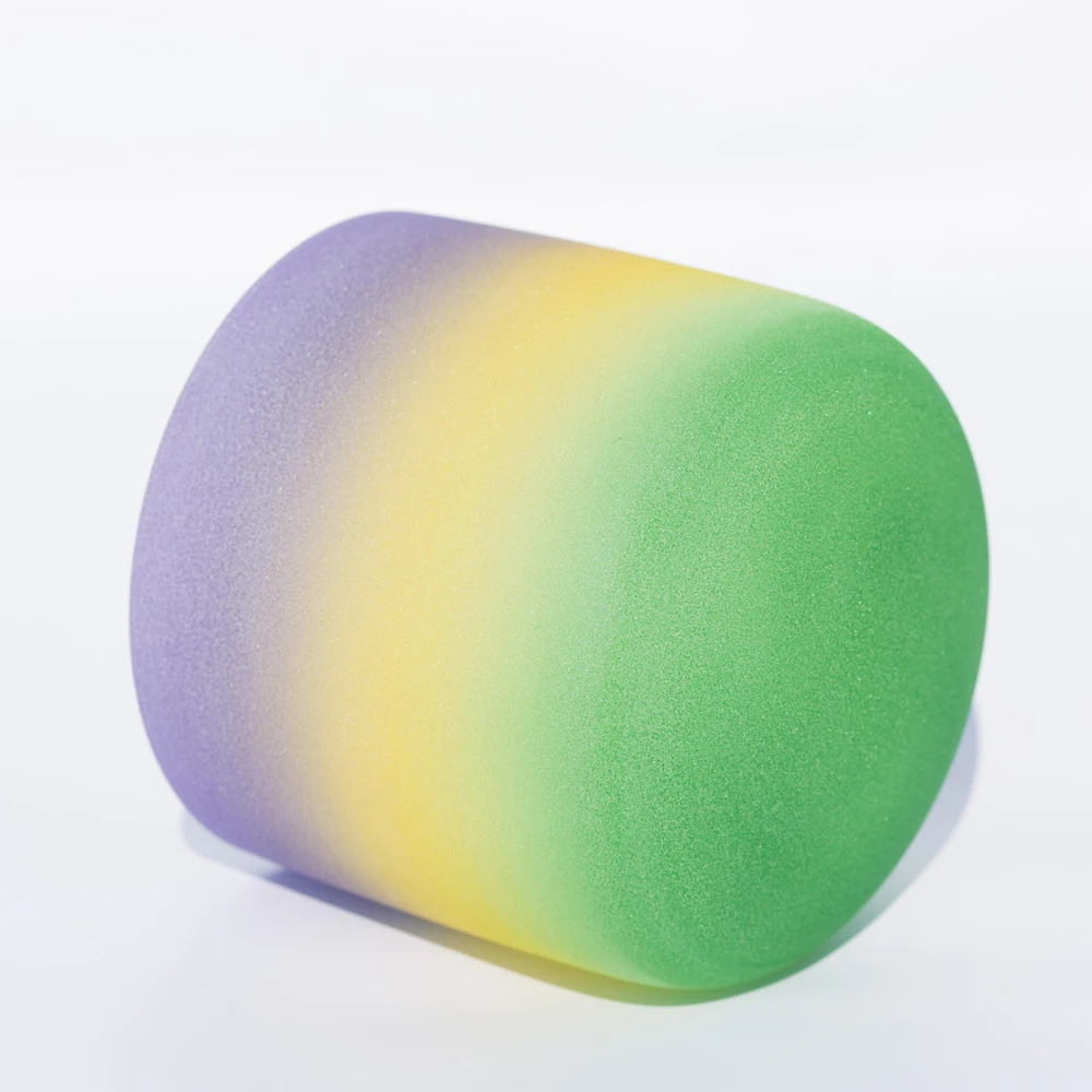 8 &quotNote B корона чакра радужные цветные матовые кварцевые хрустальные поющие чаши