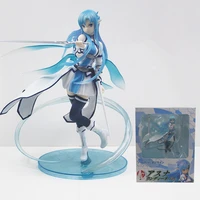 23cm sword art online asuna sexy girl action figure pvc collection model toys for christmas gift