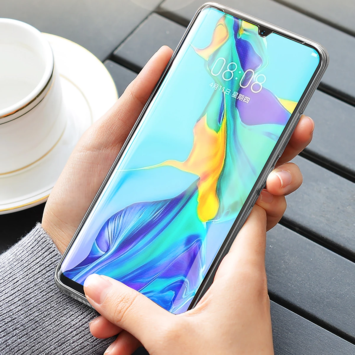 Прозрачное изогнутое жидкое ультрафиолет закаленное стекло для huawei P30 pro P30 P20 pro P20 lite mate 20 pro mate lite защита экрана