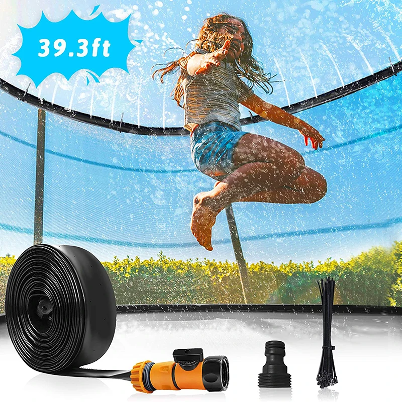 

Trampoline Sprinklers for Kids, Trampoline Spray Hose Water Park Fun Summer Outdoor Water Game Toys for Boys and Girls wholesale