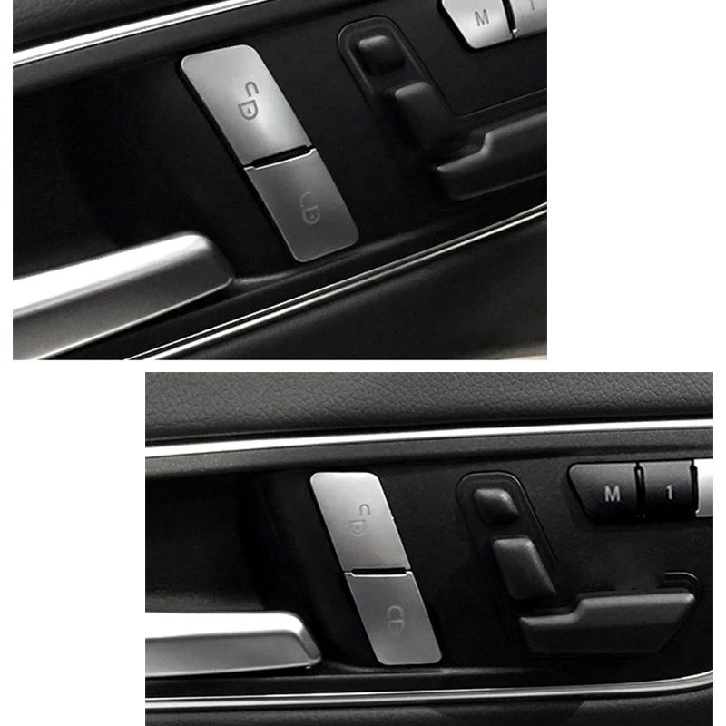 Разблокированные кнопки дверного замка для Mercedes Benz a B C E GLK ML GL G стикеры отделки