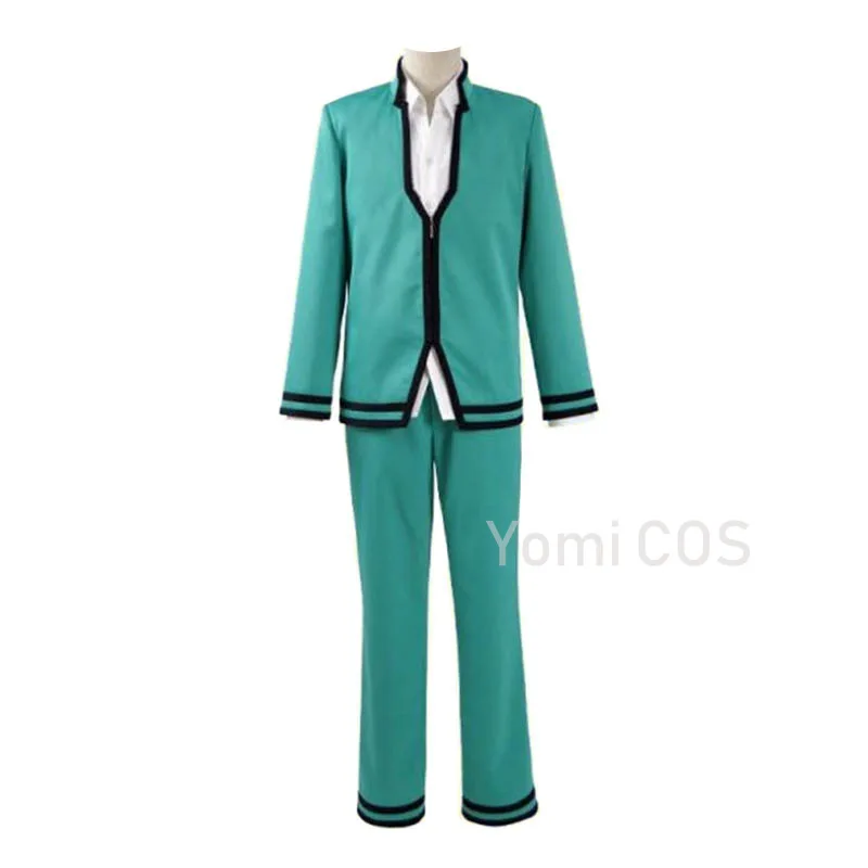 

New Anime Saiki Kusuo No Psi Nan The Disastrous Life K.-Nan Uniform Halloween Cosplay Costume Pink Wig Cute Girls Boys Suit Sets