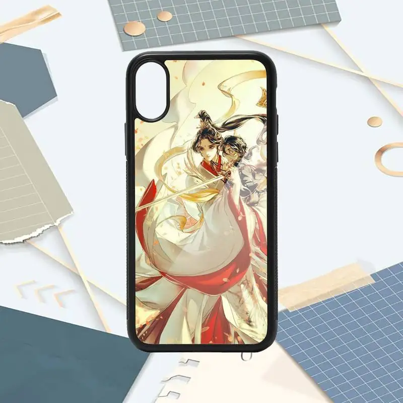 

Chinese style Tian Guan Ci Fu anime Phone Case PC for iPhone 11 12 pro XS MAX 8 7 6 6S Plus X 5S SE 2020 XR