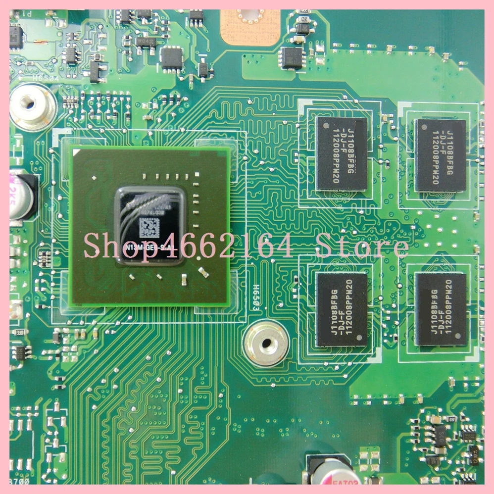 Материнская плата X75VD GT610M 4 Гб RAM HM70 материнская для ASUS X75V X75VC X75VB R704V ноутбука REV 2 0