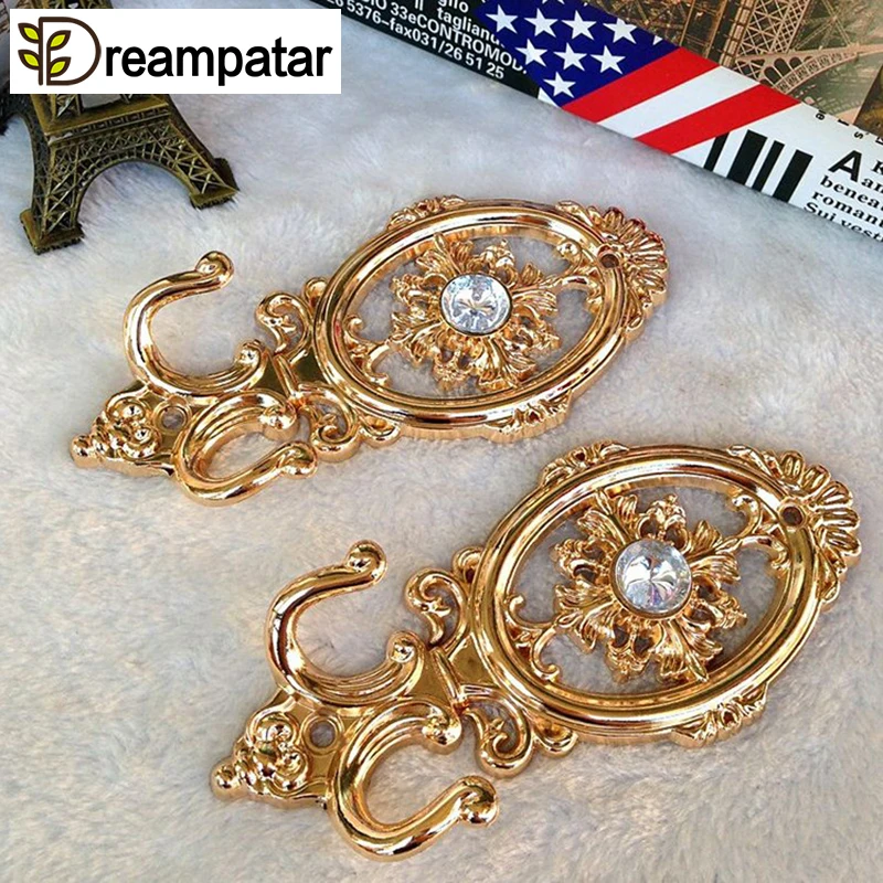 Dreampatar 1 пара классические цветы Металлическая Имитация Алмазный