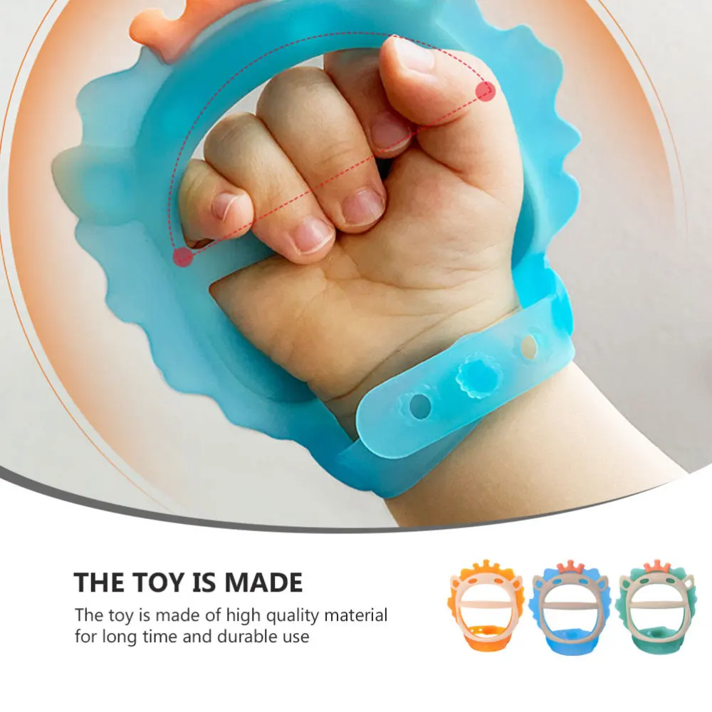 

3pcs Silicone Funny Baby Chewing Baby Teething Baby Teether for Infant Baby